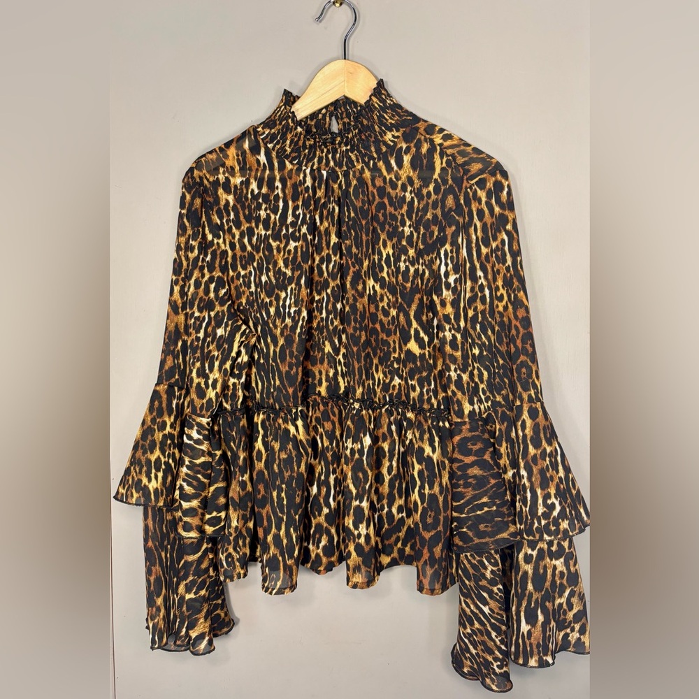 Live 4 Truth Leopard Print Blouse